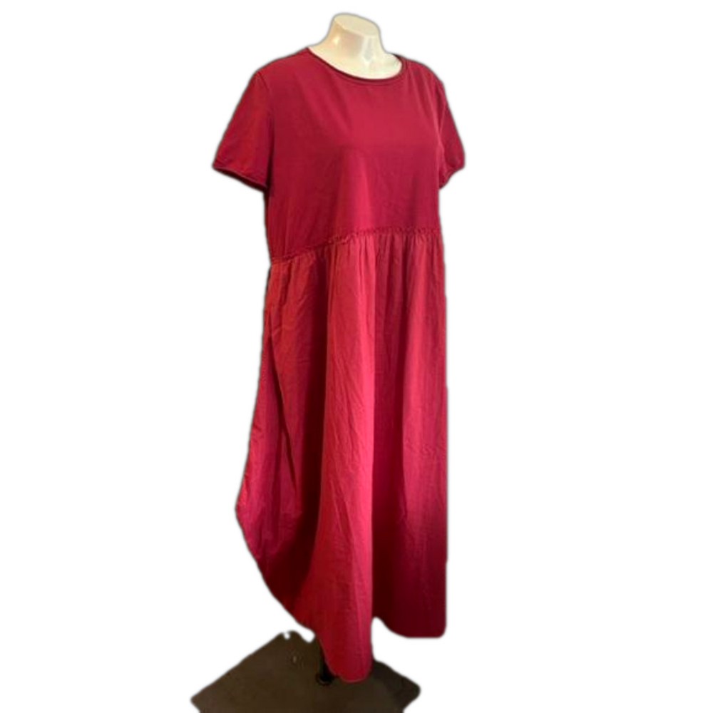 Kedziorek Polish Designer Lagenlook Wearable Art dress SZ 42